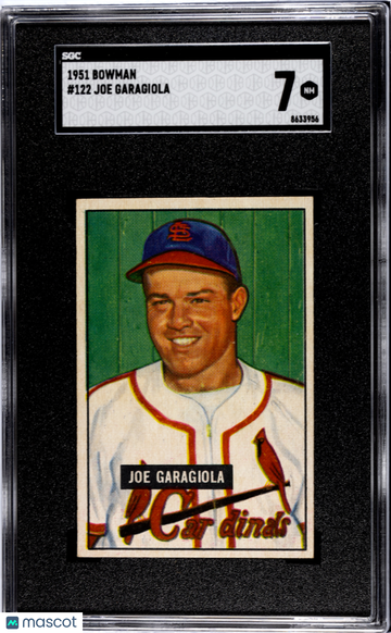 1951 Bowman Joe Garagiola #122 SGC 7