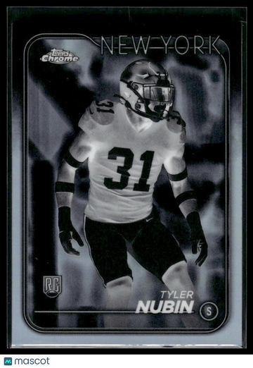 2024 Topps Chrome Tyler Nubin #283 Negative Refractor RC