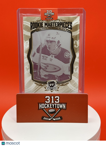 2025 2024-25 Upper Deck The Cup Rookie Masterpieces Cutter Gauthier #PREM-113 Magenta Printing Plate /1 Short Print Rook