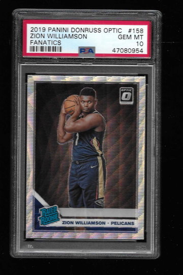 2019 OPTIC FANACTICS ZION WILLIAMSON