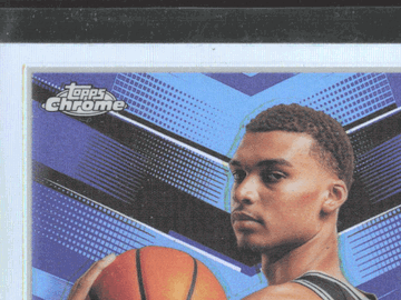 2023 Topps Chrome Victor Wembanyama Victor Wembanyama #1 Refractor RC