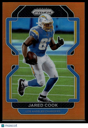 2021 Panini Prizm Jared Cook #168 Orange SN