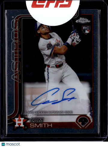 2025 Topps Chrome Rookie Autographs Cam Smith #RA-CAM RC