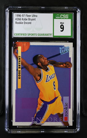 1996 KOBE BRYANT FLEER ULTRA ROOKIE ENCORE #266