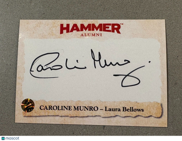 Hammer series 2 Caroline Munro Genuine Hand Signed Limited Edition Autograph Card #CMA1