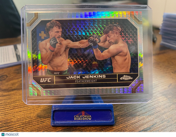 2024 Topps Chrome UFC Jack Jenkins #84 Parallel/Variety
