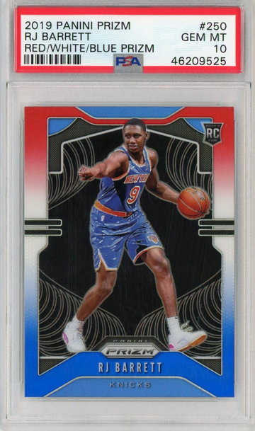 RJ Barrett Red White Blue Prizm