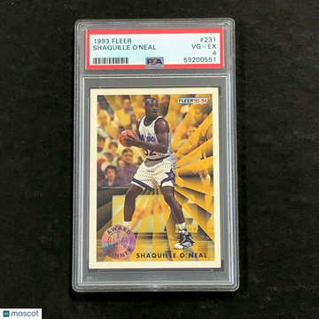 1993 Fleer Shaquille O'Neal #231 PSA 4