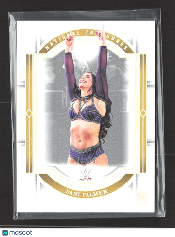 2024 Panini National Treasures WWE Dani Palmer #22 /25 RC