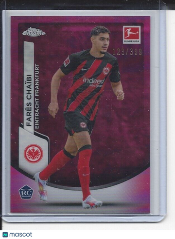 2023-24 Topps Chrome Bundesliga FARES CHAIBI #28