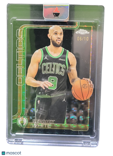 2025 Topps Chrome Derrick White #71 Green /10