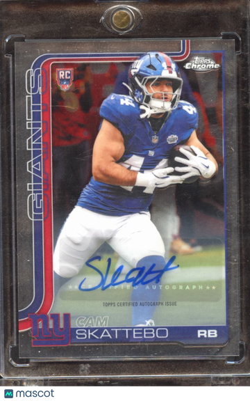2025 Topps Chrome Cam Skattebo #RA-CS RC