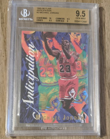 Michael Jordan 1995 Flair Anticipation