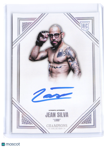 2026 Champions Collection Jean Silva JS-A RC Auto UFC MMA Trading Card