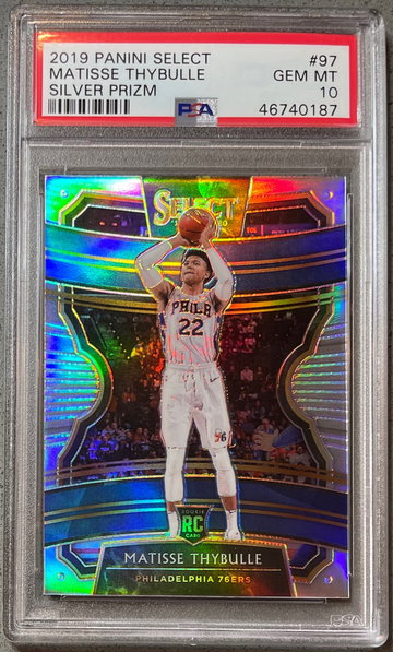 2019-20 Select Silver Matisse Thybulle PSA 10