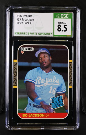 1987 DONRUSS BO JACKSON RATED ROOKIE #35