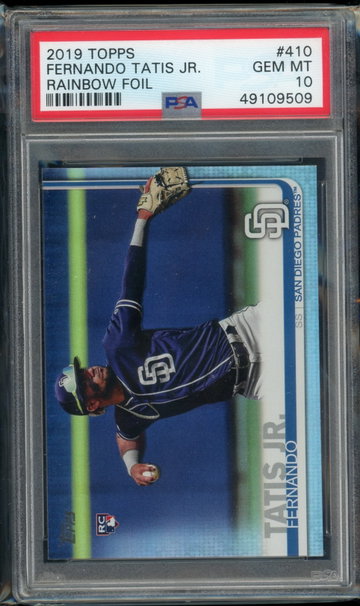 2019 Topps 410 Rainbow Foil Fernando Tatis Jr