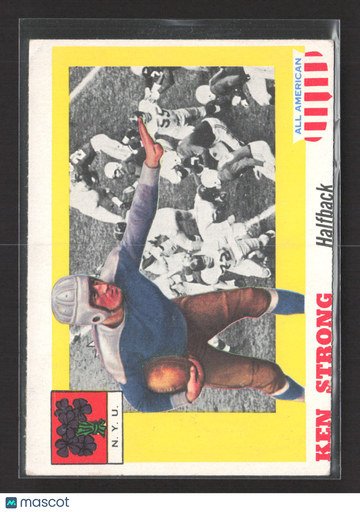 1955 Topps All-American Ken Strong #24