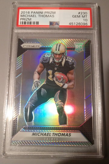 2016 Panini Prizm Michael Thomas PSA 10 #230