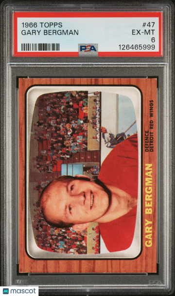 1966 Topps Gary Bergman #47 PSA 6