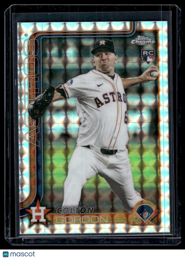 2025 Topps Chrome Update Colton Gordon #USC23 Geometric RC