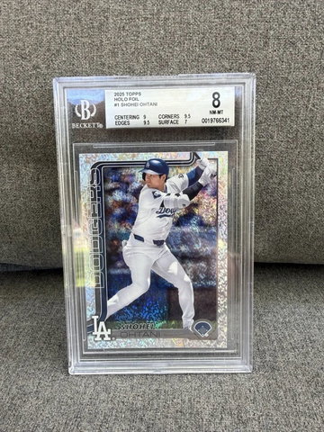 2025 Topps | Shohei Ohtani | Holo Foil | #1 | BGS 8