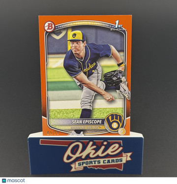 2025 Bowman Draft Sean Episcope #BD-149 Orange /25
