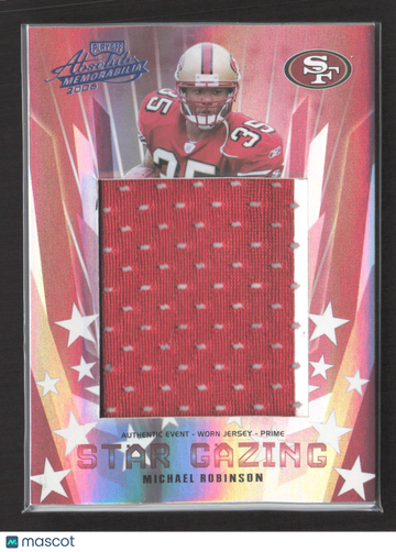 2006 Playoff Absolute Memorabilia Star Gazing Michael Robinson #SG-12 Authentic Event-Worn Jersey Prime
