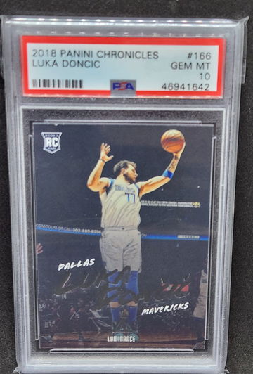 2018 Chronicles Luka Doncic PSA 10 RC
