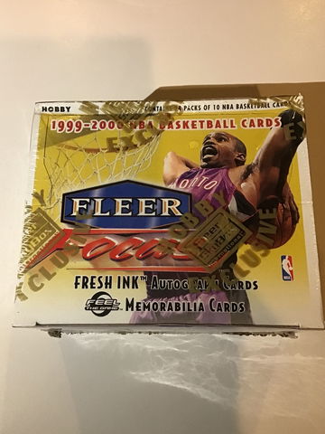 1999-2000 Fleer Focus Basketball 🏀 Hobby Box 
