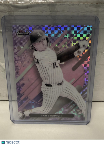 2025 Finest Chase Meidroth #220 Pearl Checkerboard RC SN