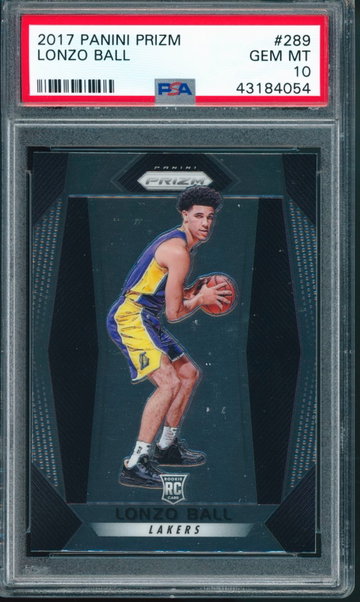 Lonzo Ball - 2017 Prizm PSA 10