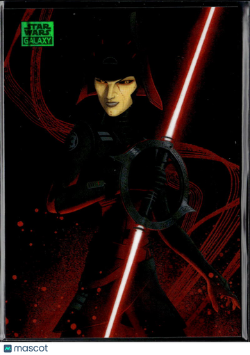2025 Topps Star Wars Chrome Galaxy Danny Schlitz Fear the Dark Side Original Art Card 148/175 #FTD-14