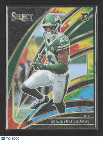 2026 Panini Select Prizm Azareye'h Thomas #276 Tie-Dye /25 RC