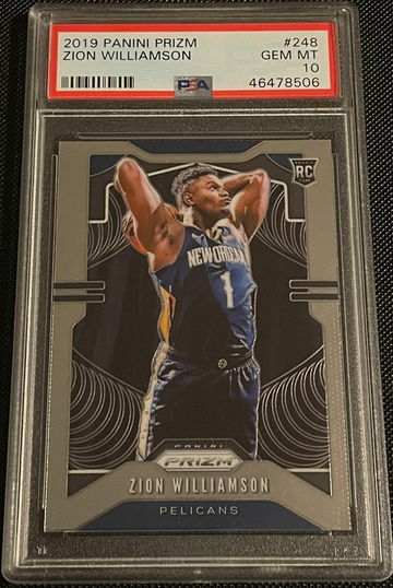 Zion Williamson 2019 Prizm PSA 10