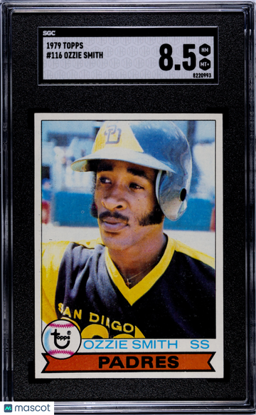 1979 Topps Ozzie Smith #116 SGC 8.5