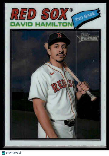 2026 Topps Heritage David Hamilton #344 Chrome