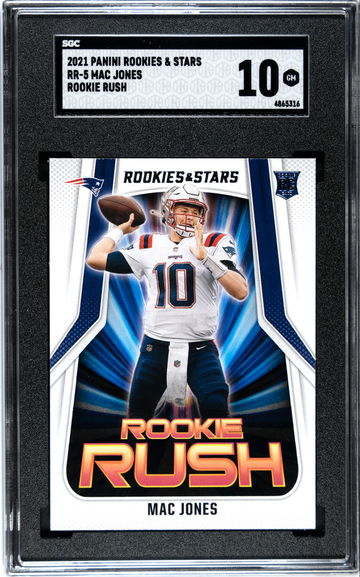 2021 Panini Rookies and Stars Mac Jones SGC 10