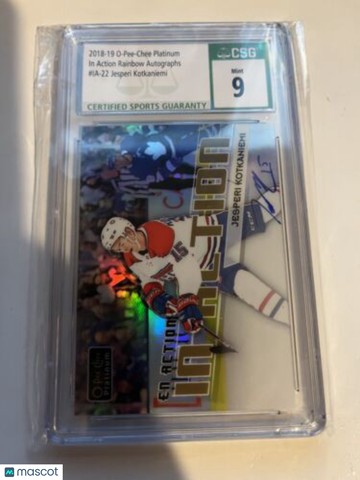 2018 Jesperi Kotkaniemi CSG 9