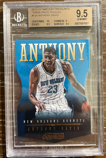 2012 Timeless Treasures Anthony Davis BGS 9.5 008/199