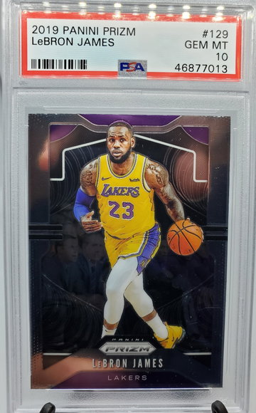 LeBron James 2019 Prizm PSA 10