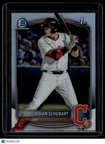 2025 Bowman Draft Nolan Schubart #BDC-192 Chrome Refractor