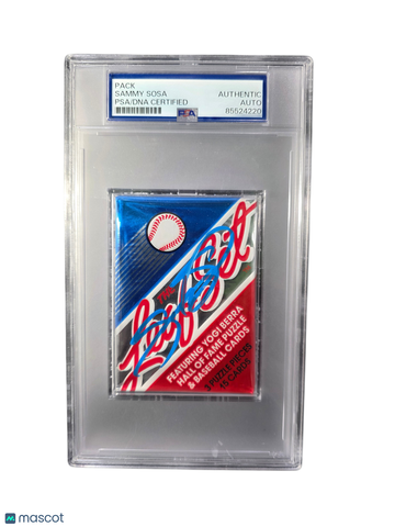 1990 Sammy Sosa PSA A Auto A