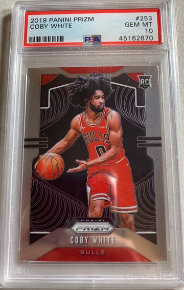 2019 Prizm Coby White PSA 10