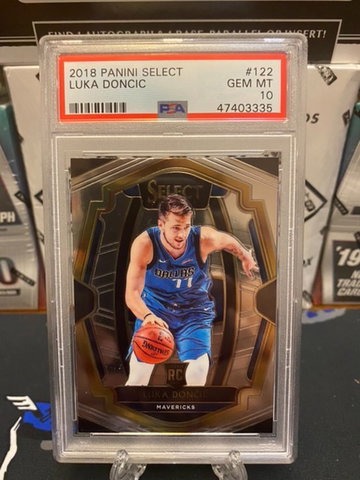 Luka Doncic Select Rookie PSA 10