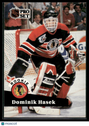 1991-92 Pro Set Dominik Hasek #529 RC