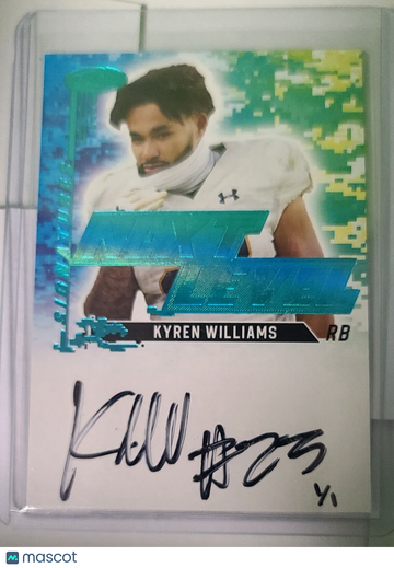 2022 Sage Kyren Williams #NLS-KW Next Level Signatures /1,AU,SN