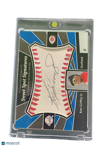 2005 Upper Deck Sweet Spot Signatures Ken Griffey Jr. #SS-KG Autographed Baseball Leather
