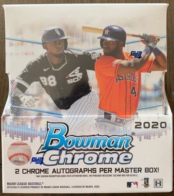 2020 Bowman Chrome Sealed Box