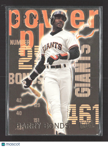 1997 Fleer Ultra Power Plus Barry Bonds #12 of 12